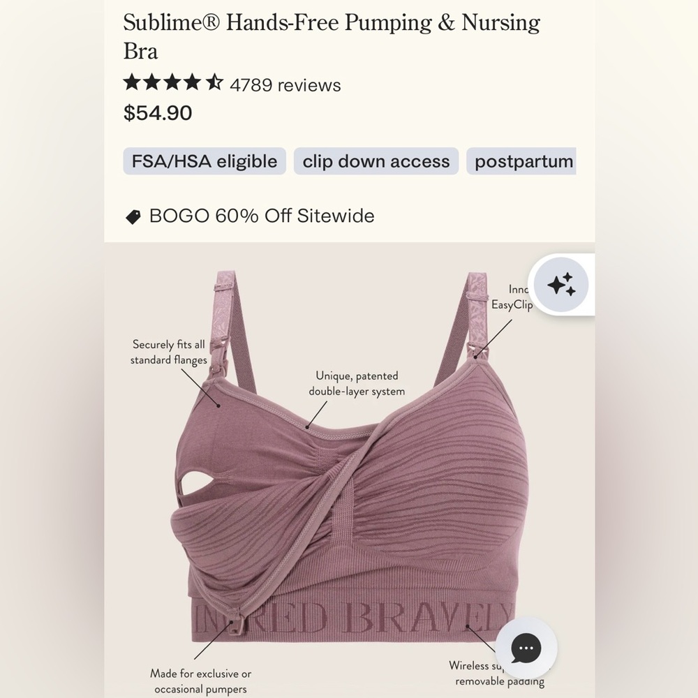 Kindred Bravely Sublime Pumping & Nursing Bra Bundle - Picture 3 of 7